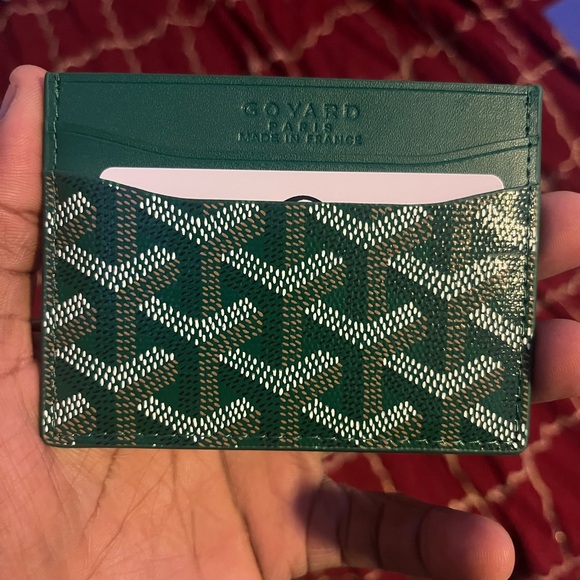 Goyard Emerald Green Key & Card Holder - Picture 3 of 3